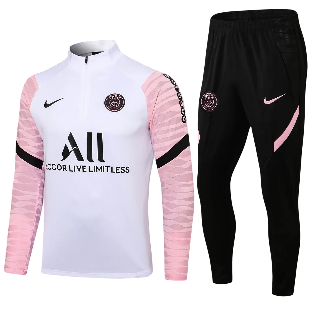 PSG White and Pink X Black Tracksuit