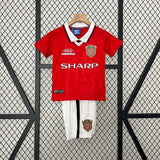Retro Manchester United 1999/2000 European Home Kids Jersey