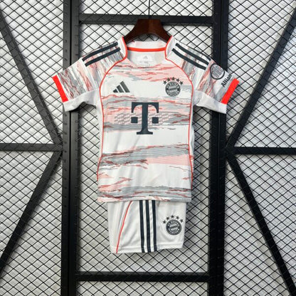 Bayern Munich 2025/2026 Away Kids Jersey