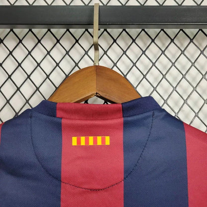 Retro Barcelona 2014/2015 Home Kids Jersey