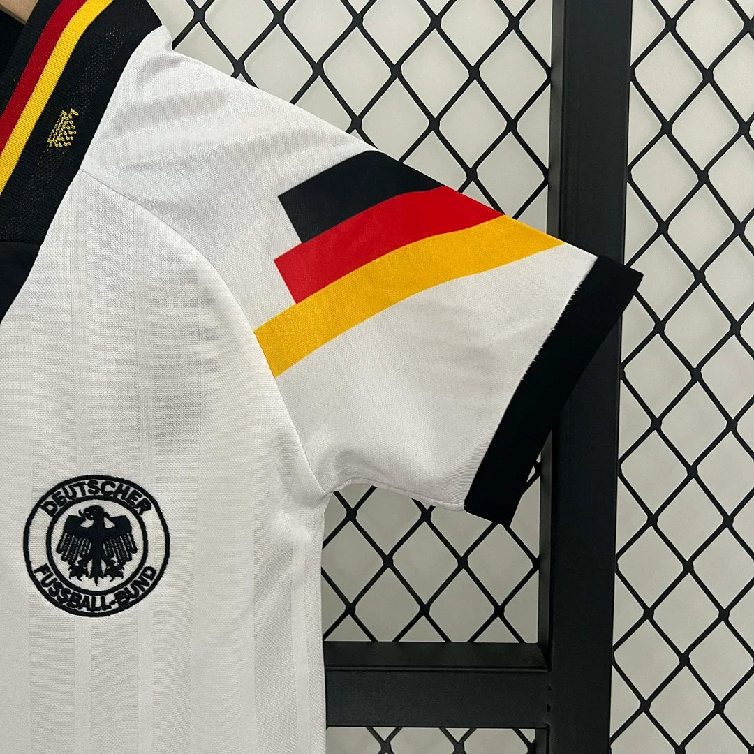 Retro Germany 1992 Home Kids Jersey