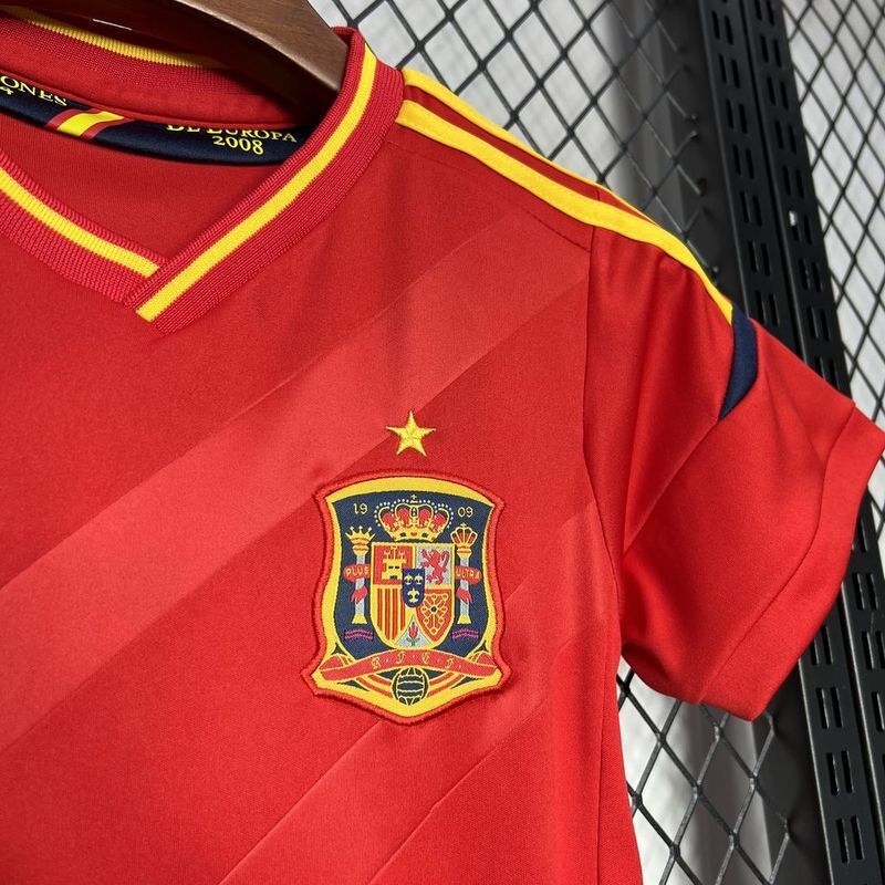 Retro Spain 2012 Home Kids Jersey
