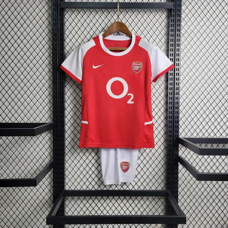 Retro Arsenal 2002-2004 Home Kids Jersey