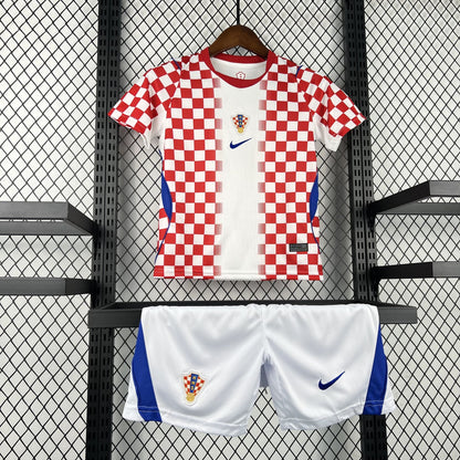 Croatia 2026 Home World Cup Kids Jersey