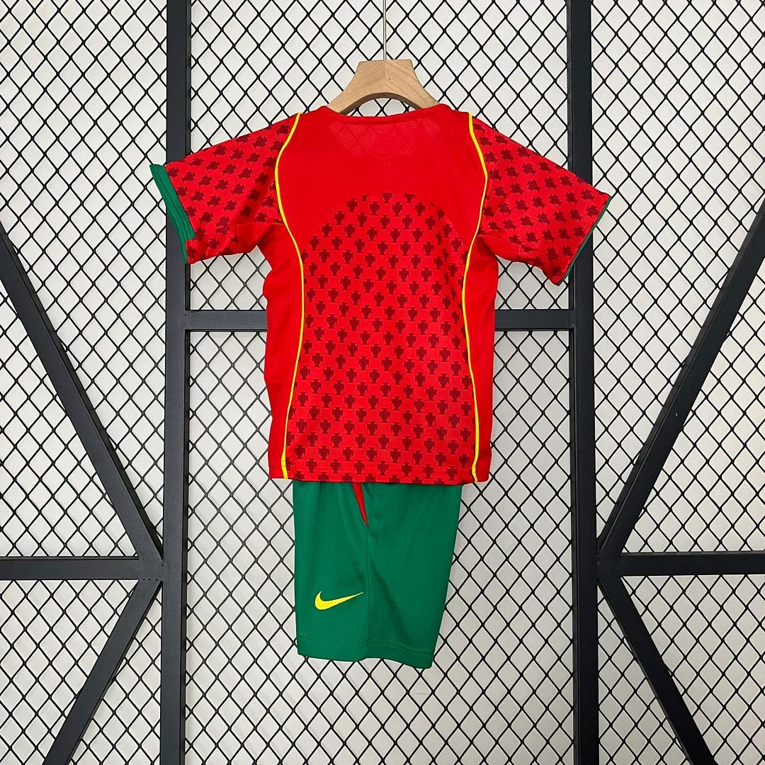 Retro Portugal 2004 Home Kids Jersey