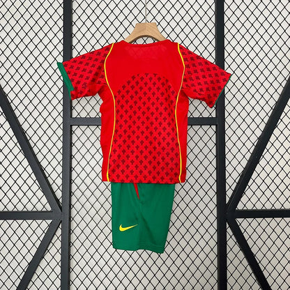 Retro Portugal 2004 Home Kids Jersey