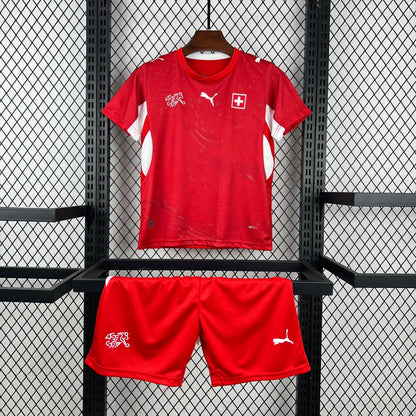 Switzerland 2026 Home World Cup Kids Jersey