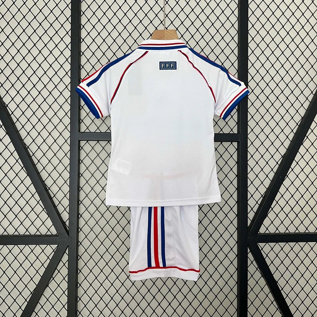 Retro France 1998 Away Kids Jersey
