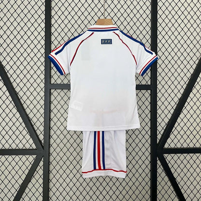 Retro France 1998 Away Kids Jersey