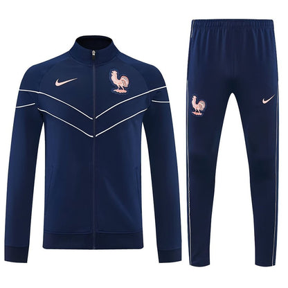 France Navy Blue Tracksuit