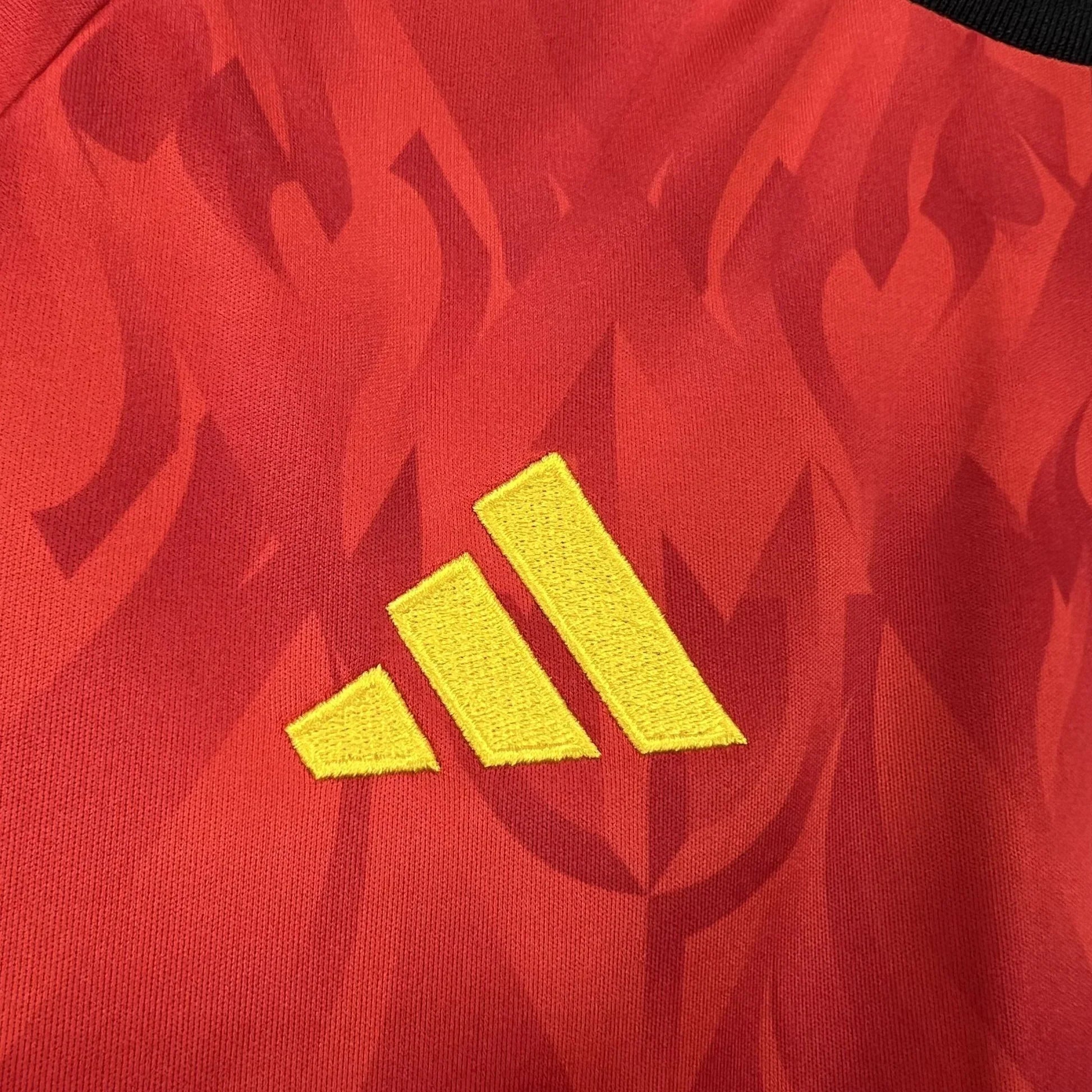 Belgium 2026 Home World Cup Kids Jersey