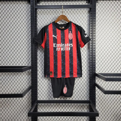 AC Milan 2025/2026 Home Kids Jersey