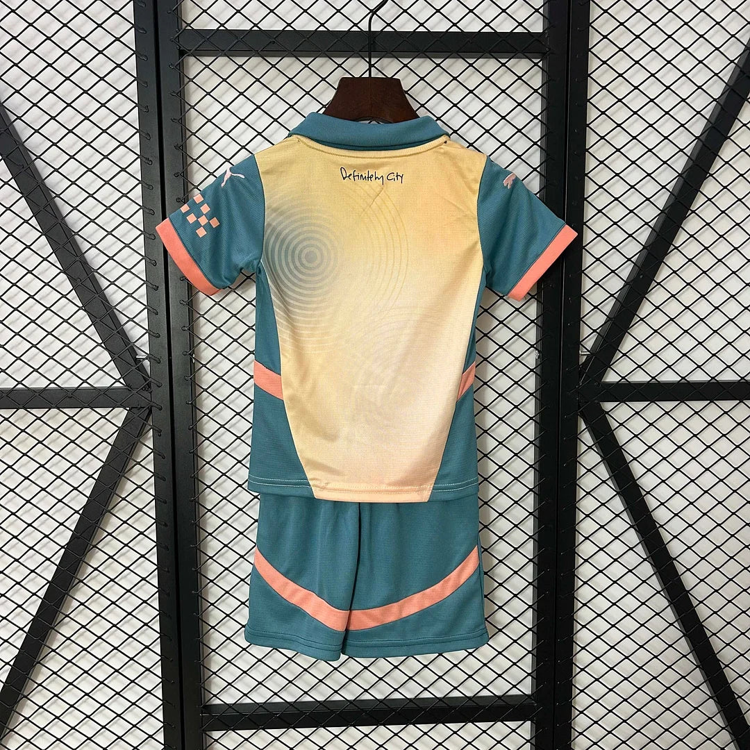 Manchester City 2024/2025 Fourth Kids Jersey
