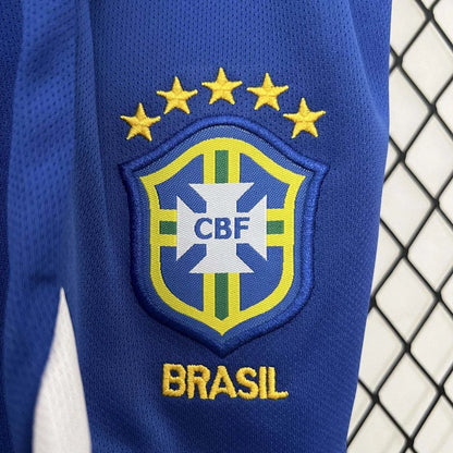 Retro Brazil 2004 Home Kids Jersey