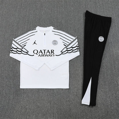 PSG White and Black Tracksuit