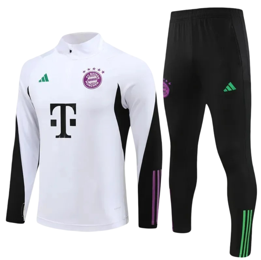 Bayern Munich White Tracksuit