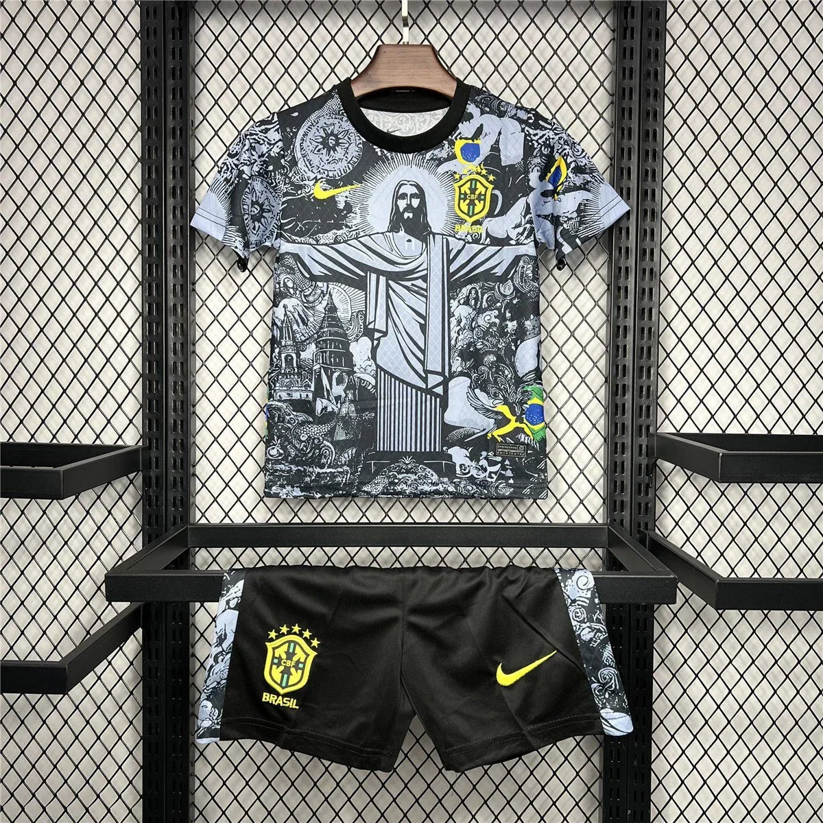 Brazil "Jesus" Limited Edition Kids Jersey
