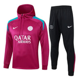 PSG 2024 Pink and Black Tracksuit