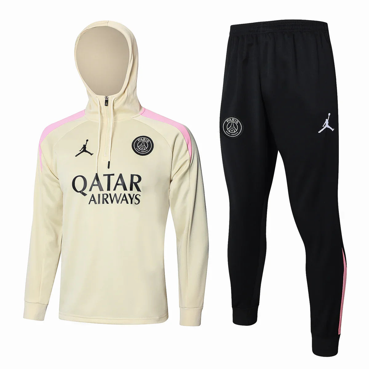PSG Beige and Black Tracksuit