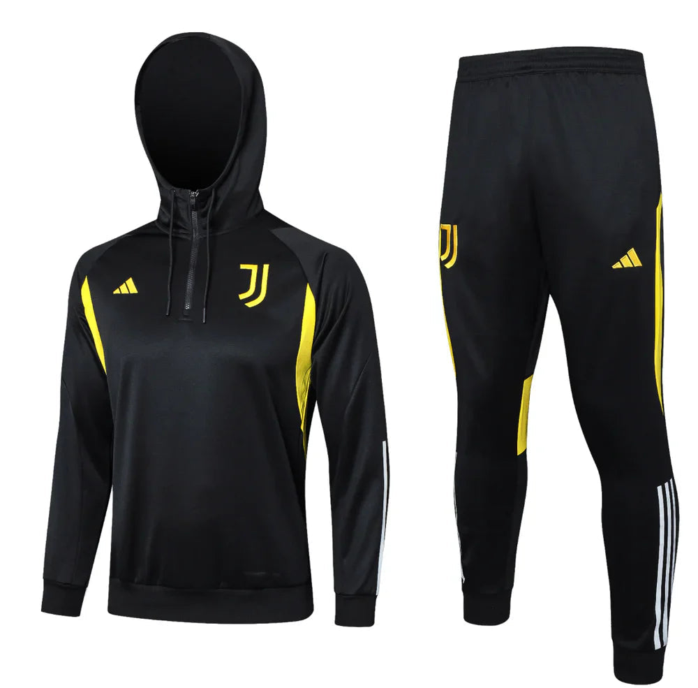 Juventus Black and Yellow Design 2 Tracksuit