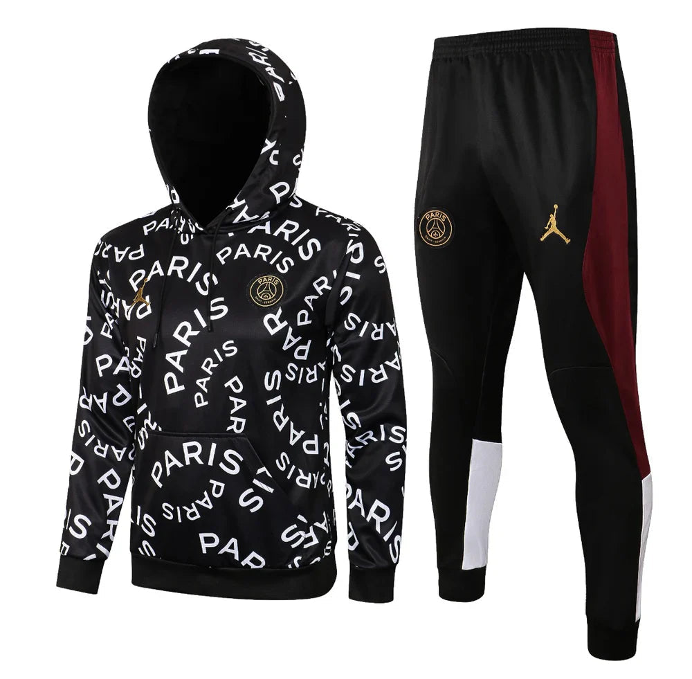 PSG Black and Gold Design 2 Tracksuit