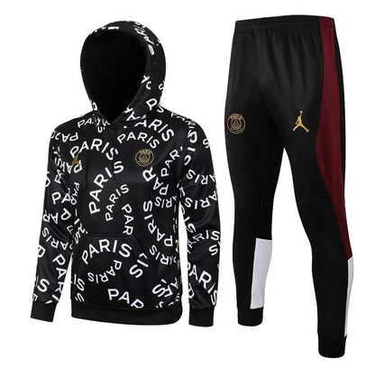 PSG Black and Gold Design 2 Tracksuit