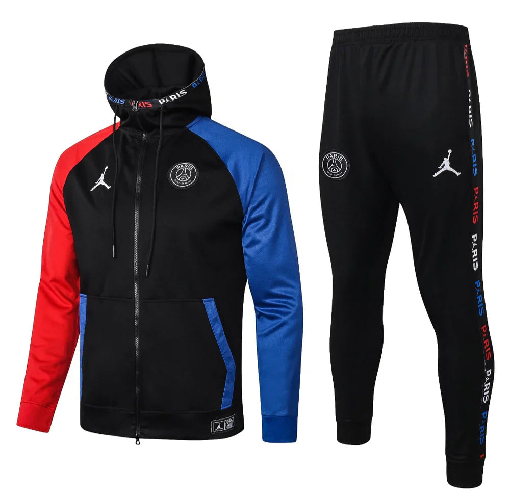 PSG Black and Blue x Red Tracksuit
