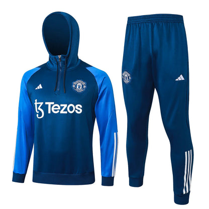 Manchester United Blue Design 2 Tracksuit