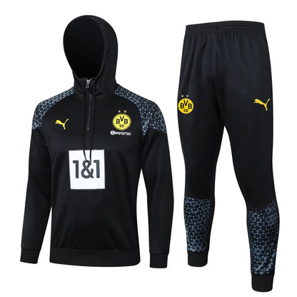 Borussia Dortmund Black Design 2 Tracksuit