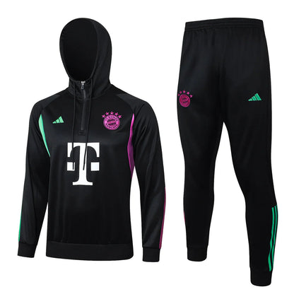 Bayern Munich Black Design 2 Tracksuit
