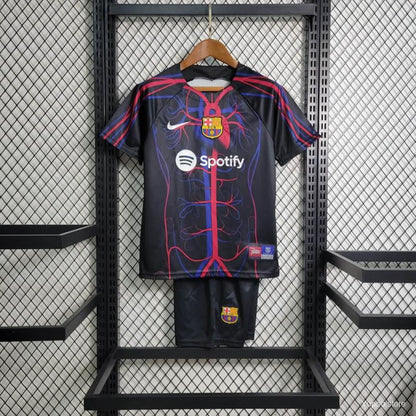 Barcelona "Catalan Veins" Limited Edition Kids Jersey
