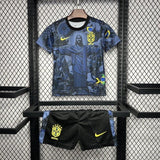 Brazil "Jesus" Blue Limited Edition Kids Jersey