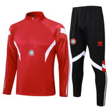 Bayern Munich Black and Red II Tracksuit