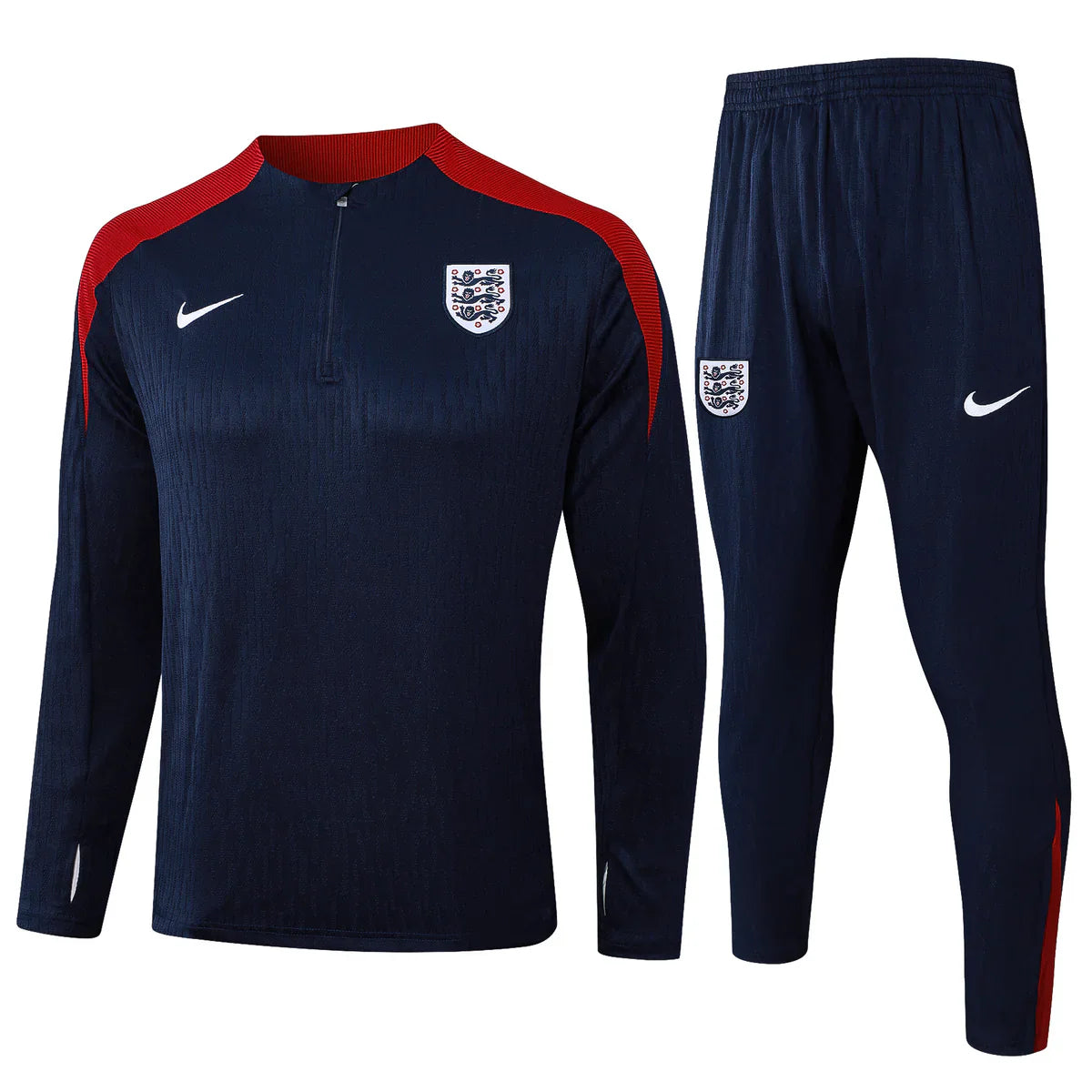 England Dark Blue and Red Design 1 Tracksuit