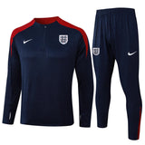 England Dark Blue and Red Design 1 Tracksuit