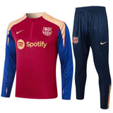 Barcelona Dark Blue and Red Design 2 Tracksuit