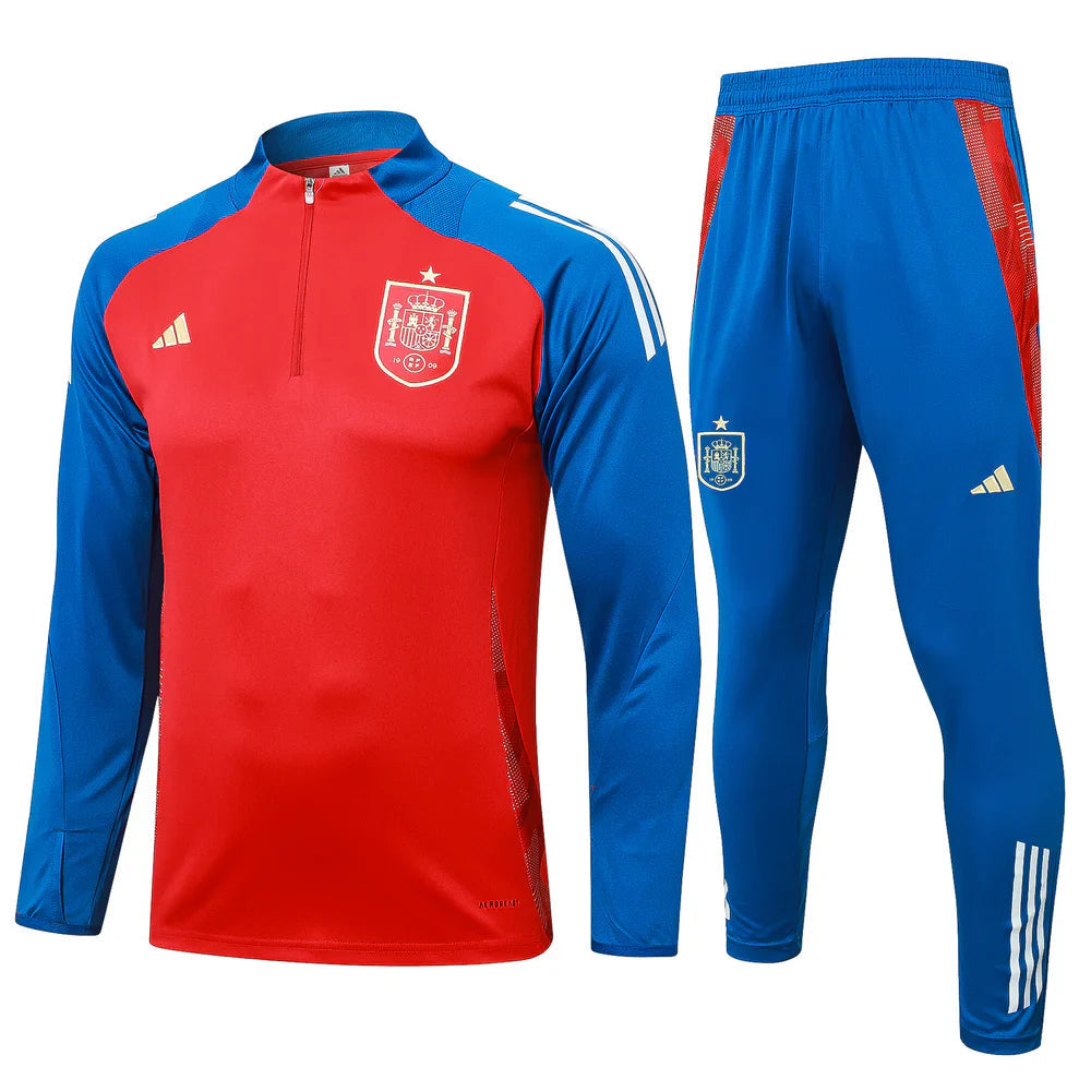 Spain Blue and Red Design 3 Tracksuit