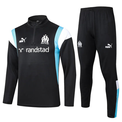 Olympique de Marseille Black Design 2 Tracksuit