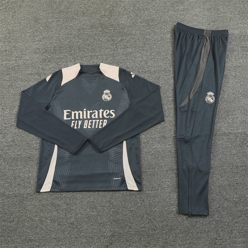 Real Madrid Grey II Tracksuit