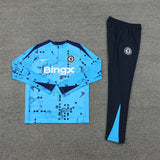Chelsea Dark Blue and Light Blue Design 2 Tracksuit
