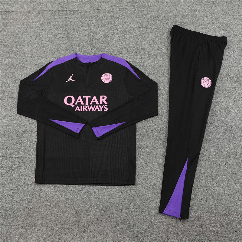 PSG Black and Purple Design 2 Tracksuit