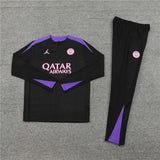 PSG Black and Purple Design 2 Tracksuit