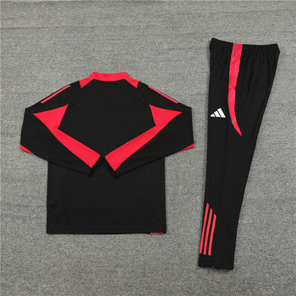 Bayern Munich Black and Red Design 1 Tracksuit