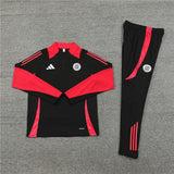 Bayern Munich Black and Red Design 1 Tracksuit