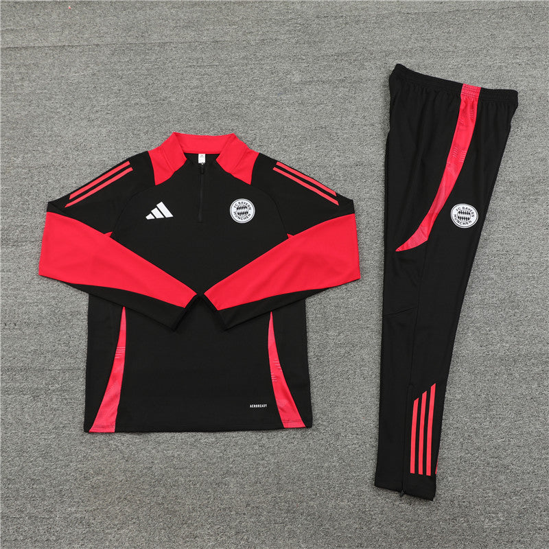 Bayern Munich Black and Red Design 1 Tracksuit