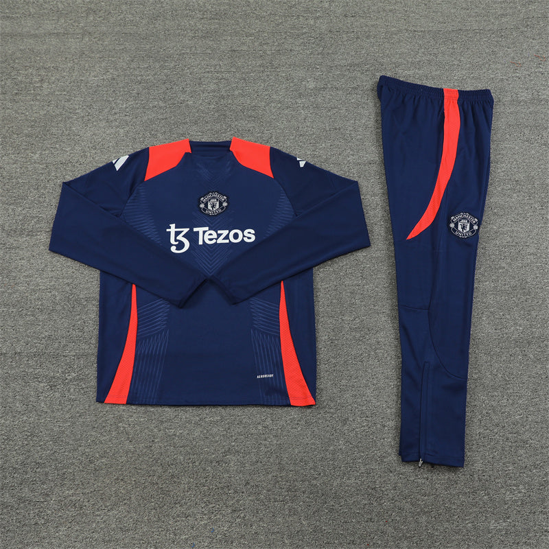 Manchester United Blue and Orange II Tracksuit