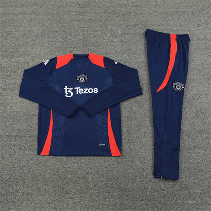 Manchester United Blue and Orange II Tracksuit