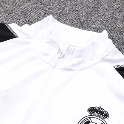 Real Madrid Black and White IV Tracksuit