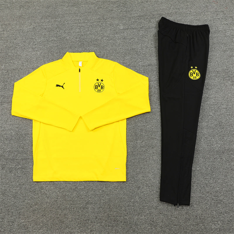 Borussia Dortmund Black and Yellow Design 2 Tracksuit