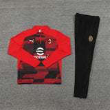 AC Milan Black and Red II Tracksuit